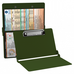 WhiteCoat Clipboard® - Army Green Medical Edition